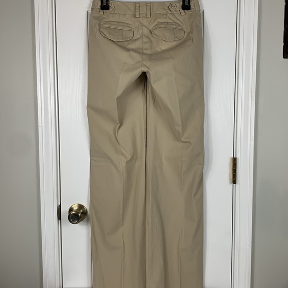 Gap original khaki colored pants with stretch and wide legs. Size 0 regular - Picture 5 of 9